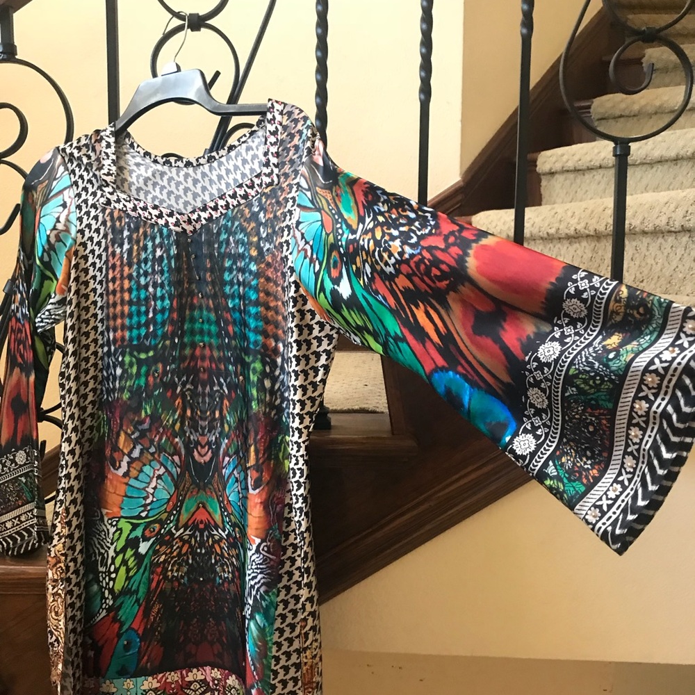 Beautiful silk collection . Wore once or twice